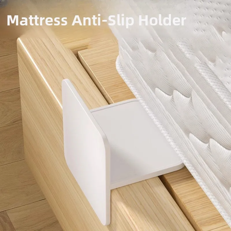 

Non-Slip Mattr Fixing Device Tail Barrier Tat Leather Bed Mattr Anti-Slip Tool No Drilling Required Plastic Clamp