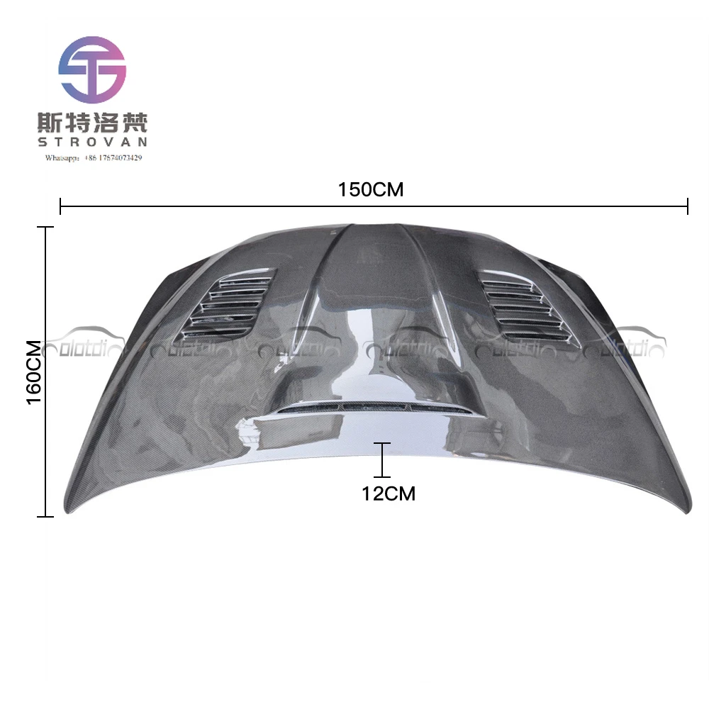 

2014-2017 for M6 F06 F12 F13 Carbon Fiber Body Kit New Condition Front Engine Hood Cover Bonnet