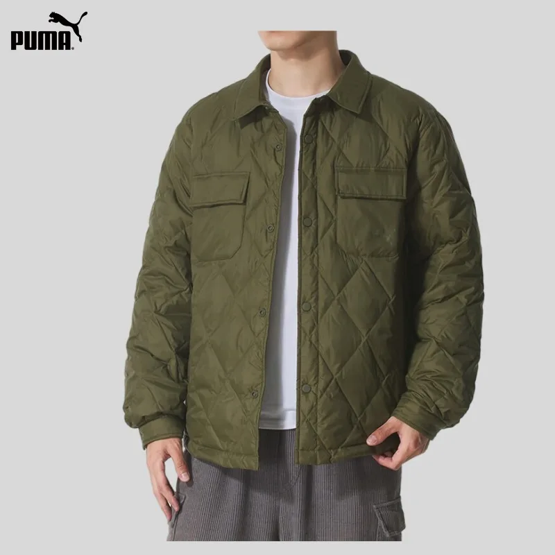 Puma Down Jacket Men's New Winter Sportswear Windproof Warm Down Jacket 635761-81