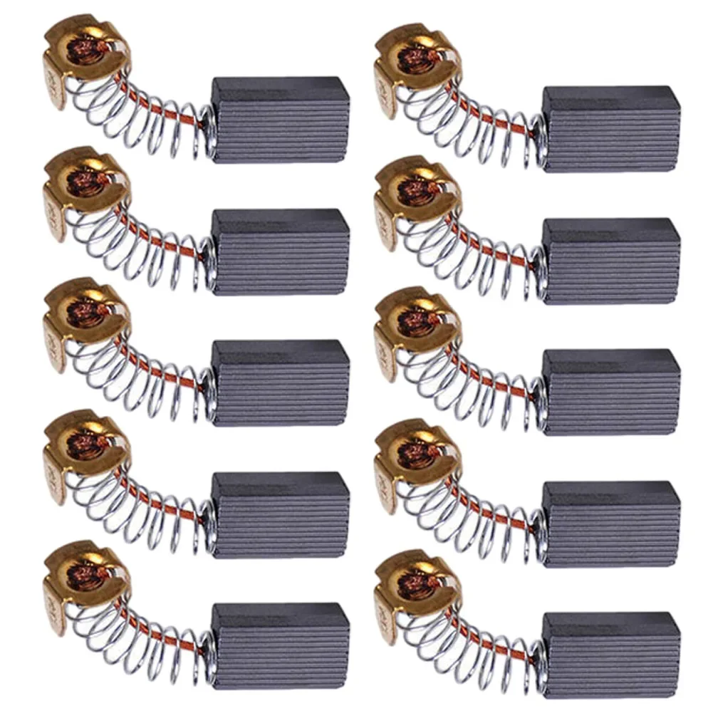 For CB104 CB106 CB116 Tools Carbon Brushes Home Terminals Versatile Carbon Copper Reliable Replacing Electrical