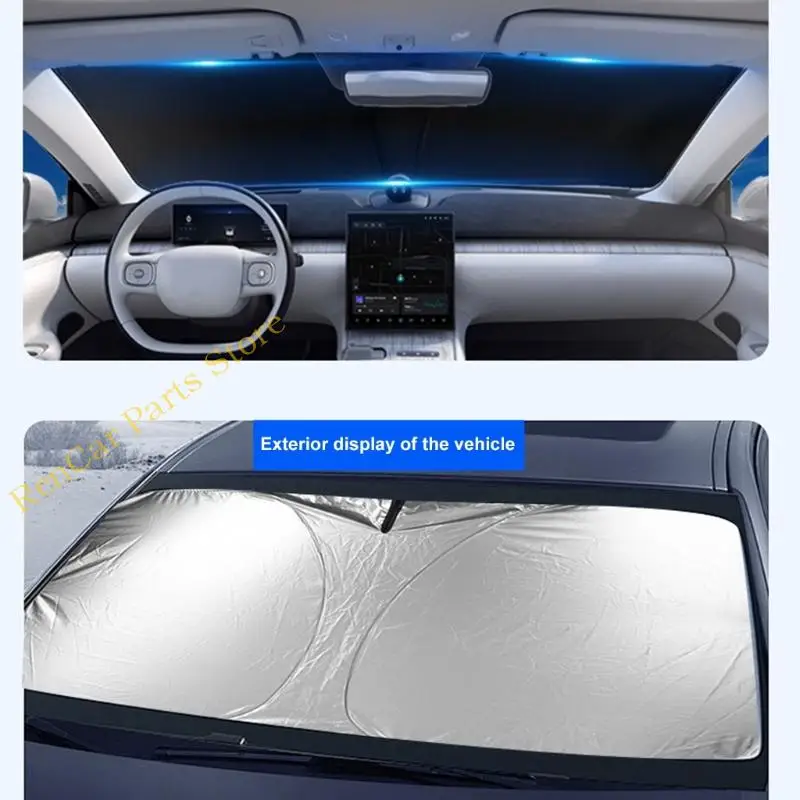 

Sunshade Protector Sun Visors Protector Keep Vehicle Cover