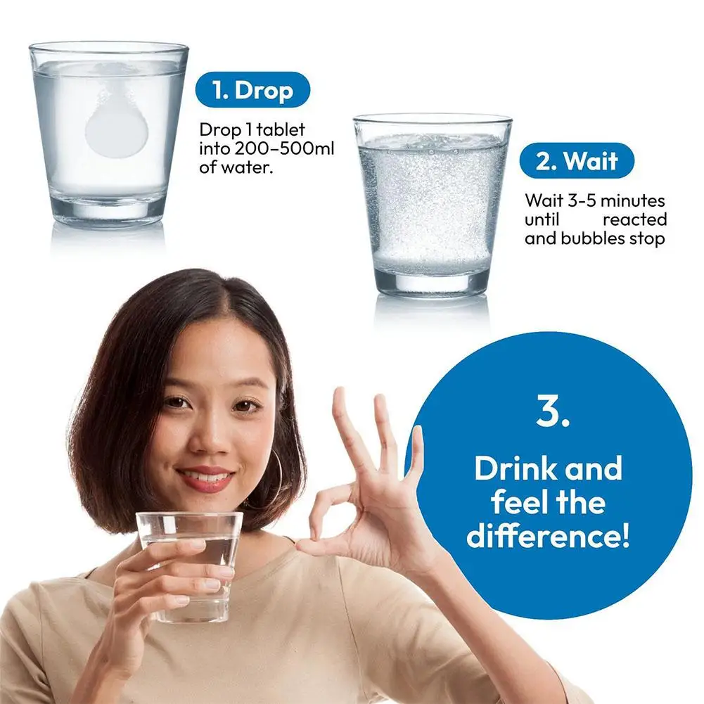 30-Piece Energy Weight Loss Hydrogen Water Tablets description 9