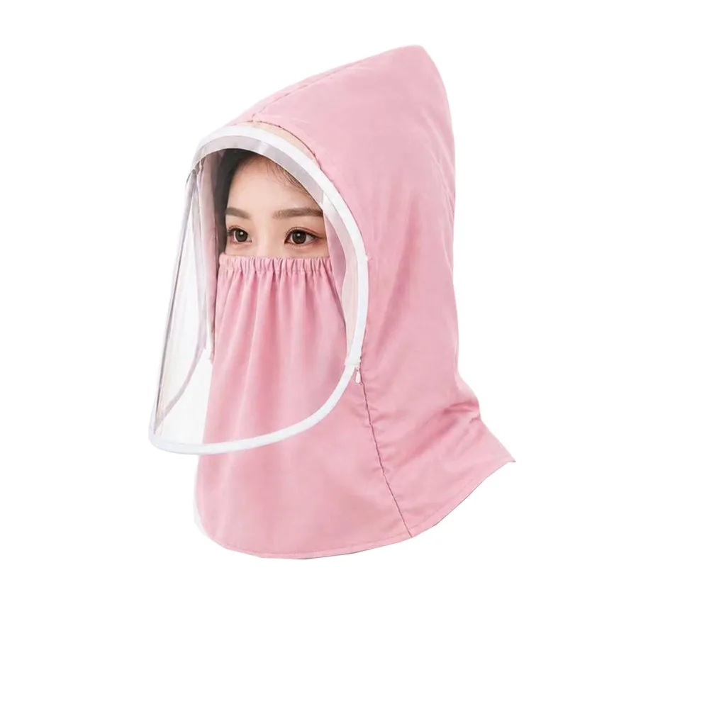 Dust Proof Full Face Mask Anti Oil Splash Anti Fog Clear Face Cover Breathable Detachable Face Protective Shield Farming