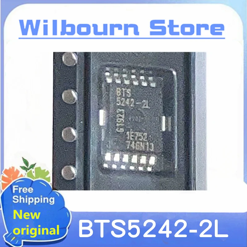 5PCS~20PCS/LOT 100% NEW BTS5242-2L BTS 5242-2L  HSOP12 Turn signal control chip