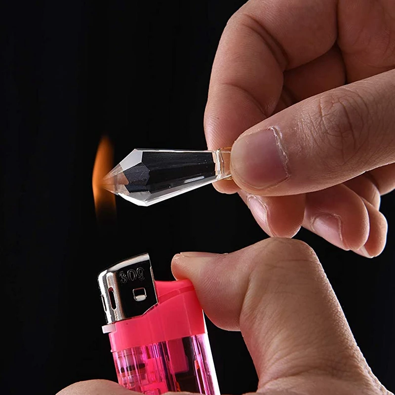 LICE-20PCS Perline per parti pendenti per lampadari a goccia trasparenti fai-da-te, decorazione per lampadari