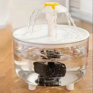 USB Electric Mute 1L Pet Water Fountain Automatic Cat Drink Bowl Filter Pet Drinking Dispenser Drinker For Cat