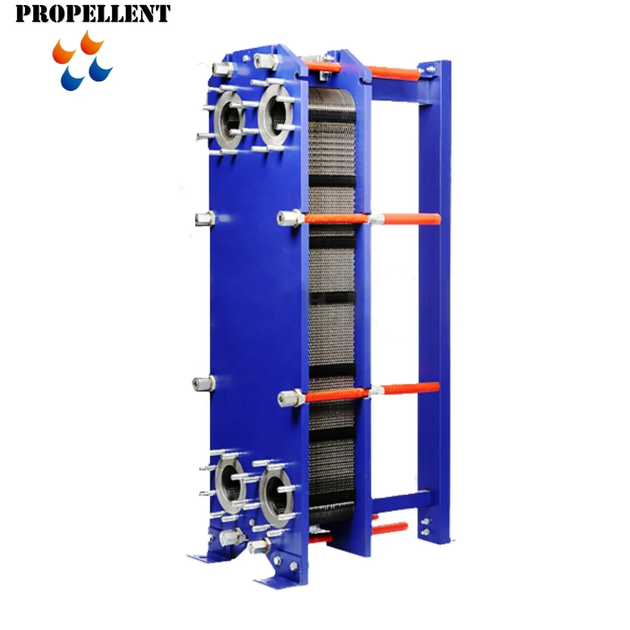 Long Lasting Wide Gap Plate Heat Exchanger For Industrial Heat Transfer