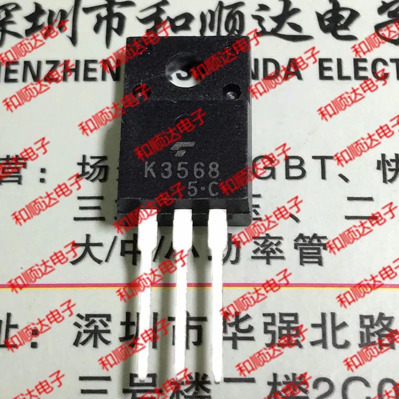 Original New / 5pcs / K3568  TO-220F 500V 12A