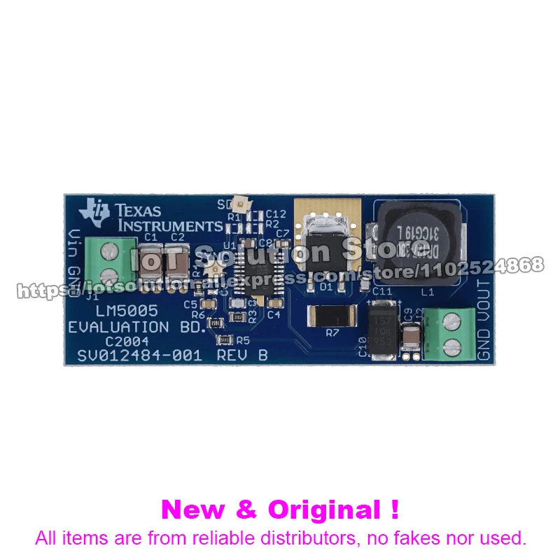 LM5005EVAL/NOPB — Wide Vin 2.5A Buck Regulator Evaluation Module