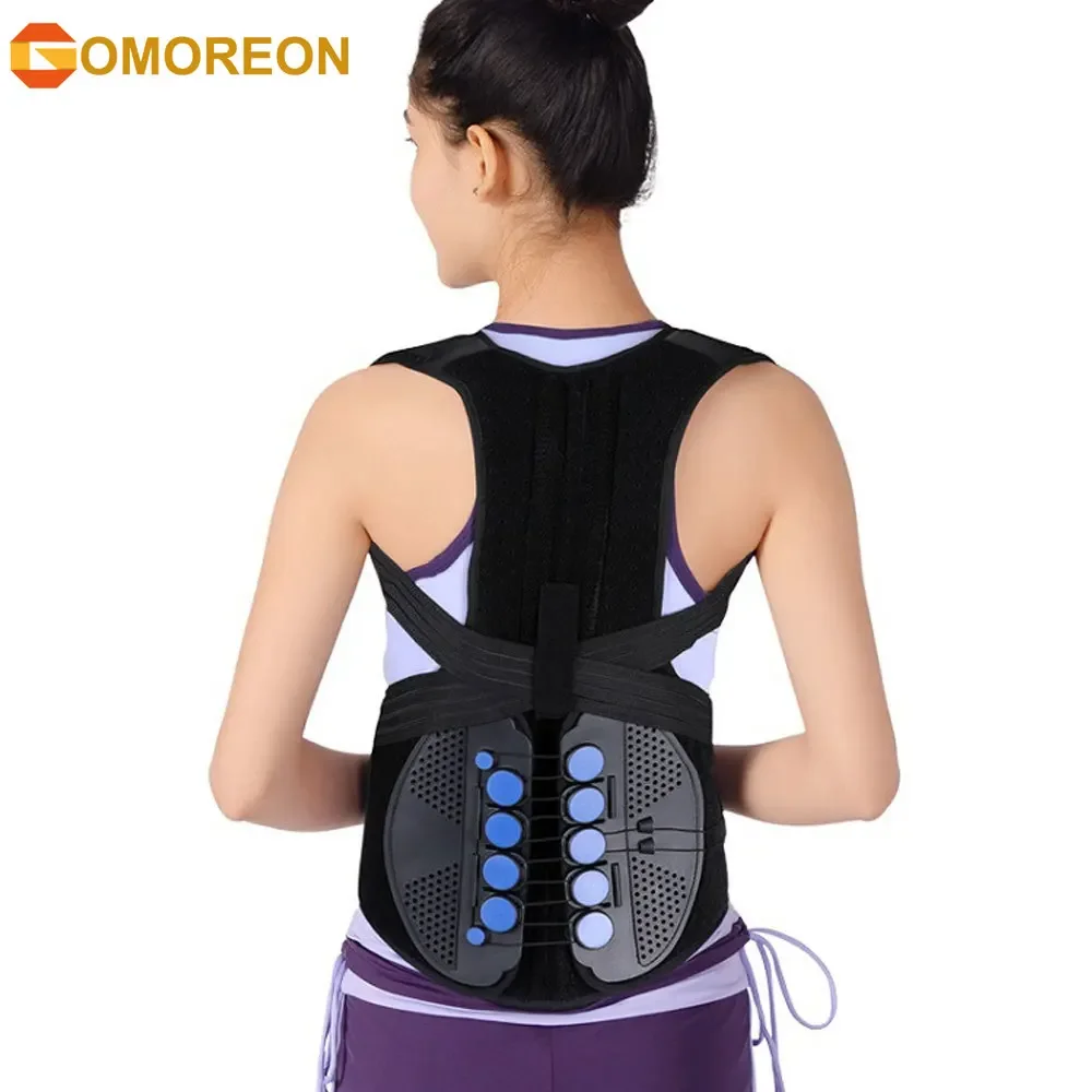 Pulley Posture Corrector Back Brace Shoulder Lumbar Support Belt Humpback Prevent Body Straighten Slouch Compression Pain Relief