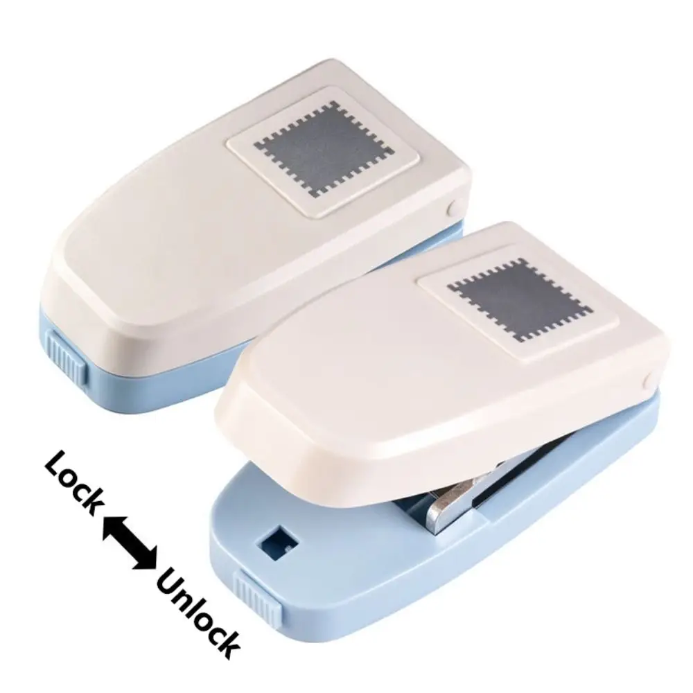 DIY Crafts Stamp Embossing Machine Embosser Handmade Stamp Shape Punch Exquisite Labor-saving Stamp Toothed Puncher