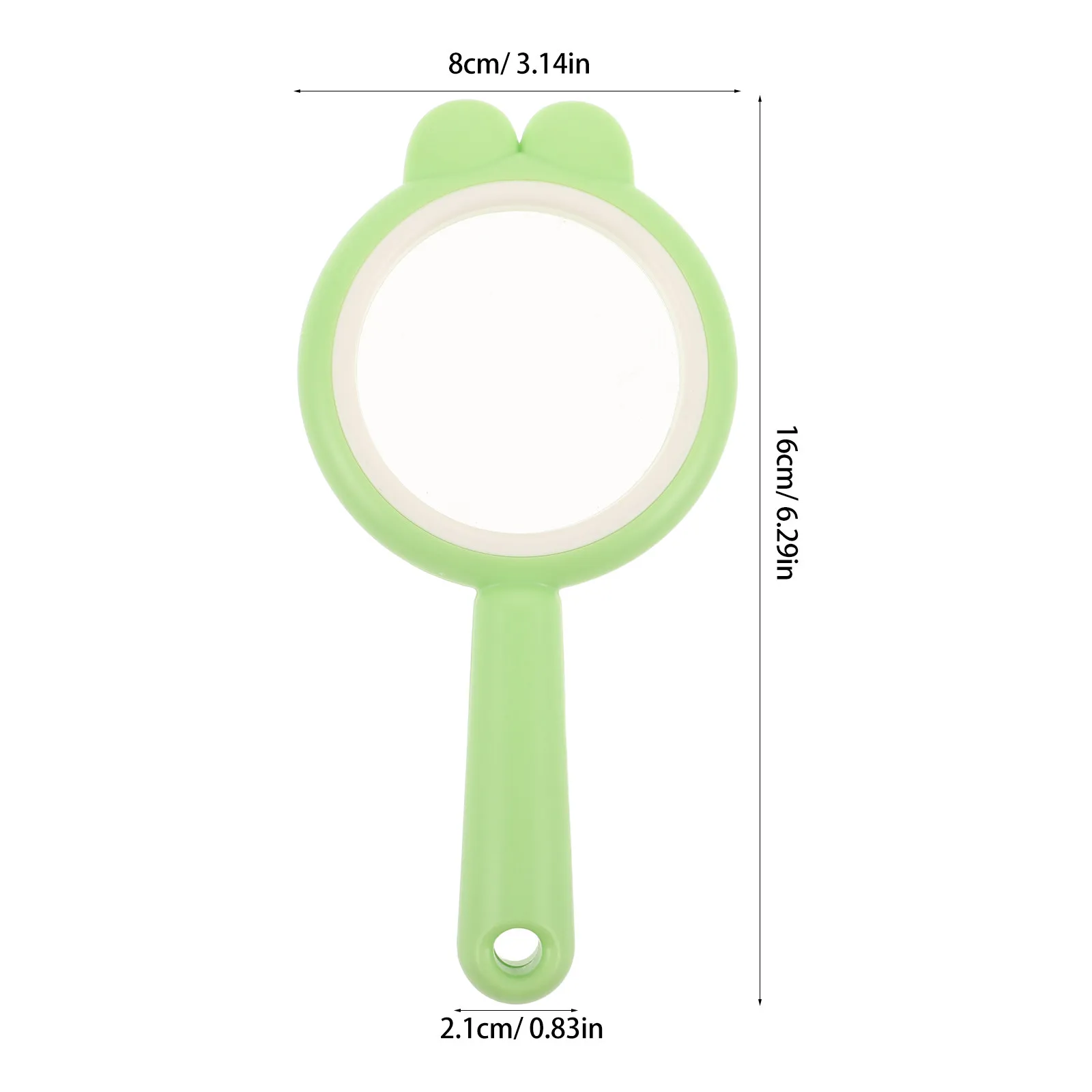 Handheld Kids Magnifying Glass Cartoon Design Lightweight Portable Nature Exploration Science Learning Educational Sensory