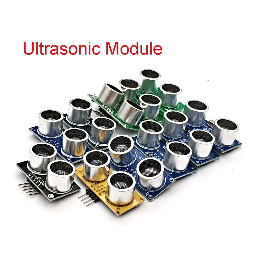 HY-SRF05 HC-SR04 HC-SR04 3-5V US-100 HC-SR04P US-015 US-016 HC-SR04 + US-026 IOE-SR05 RCWL-1601 وحدة بالموجات فوق الصوتية