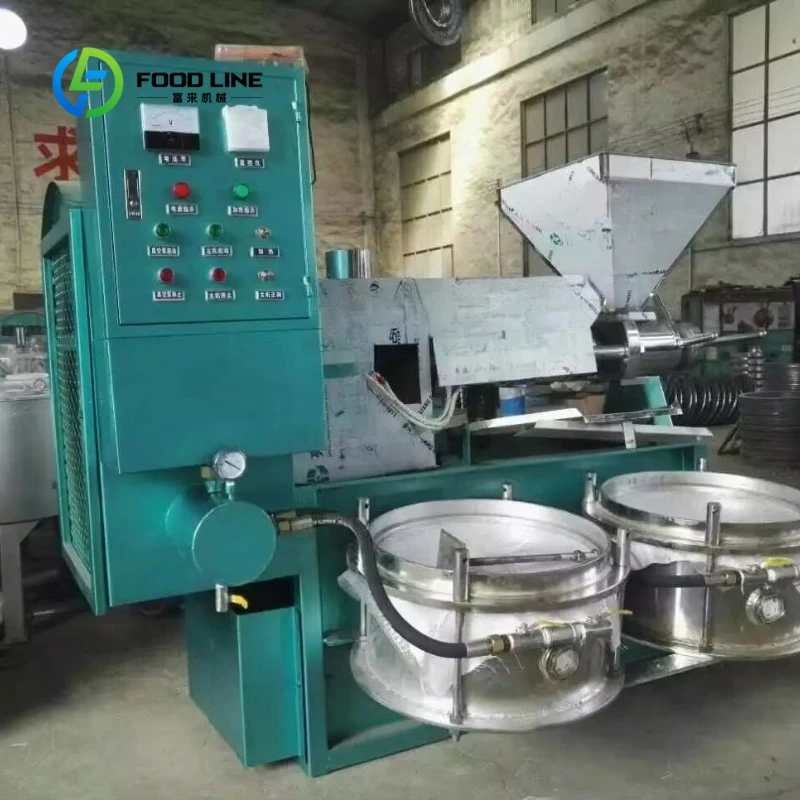Customized Commercial Screw Type Oil Press Machine Automatic Temperature Control Oil Expeller for Peanut Sunflower Sesame