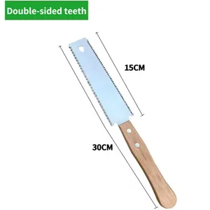 Japaner -Staffel -Staffel -Bergkette, Paar handwerkliche Säge, dünner Zahn, Genauigkeit, flaches Schneidwerkzeug, Dekoration, scharfes Messer zum Holzwerk 10 Hauptverkäufe Serra Squadron Manual - №4