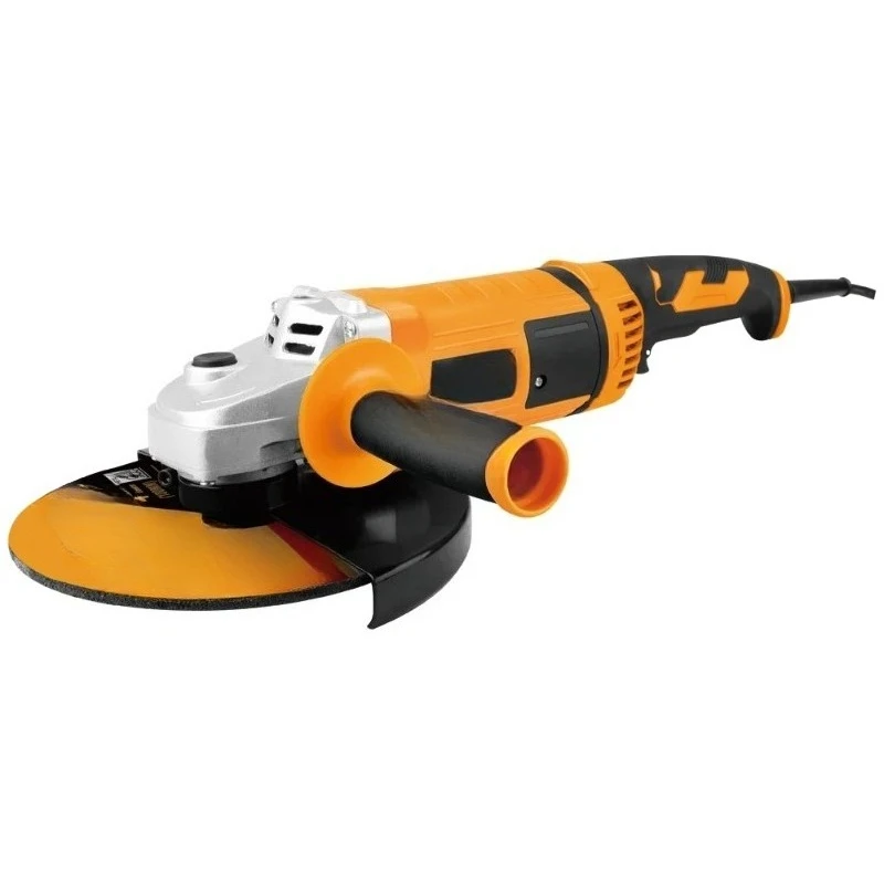 Professional Heavy-Duty 230mm Angle Grinder with l Cutting Disc 9 Inch Electric Angle Grinder 2000W for Industrial Use