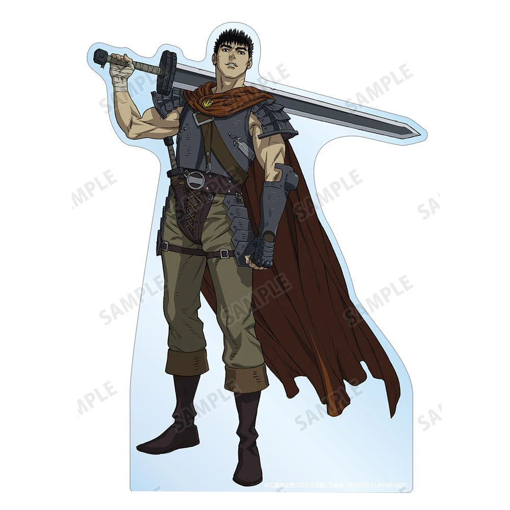 Nowy Anime Berserk akrylowy stojak Model rysunek Cosplay uchwyt na talerze Topper fani urodzinowe boże narodzenie dekoracja biurka płyta prezent