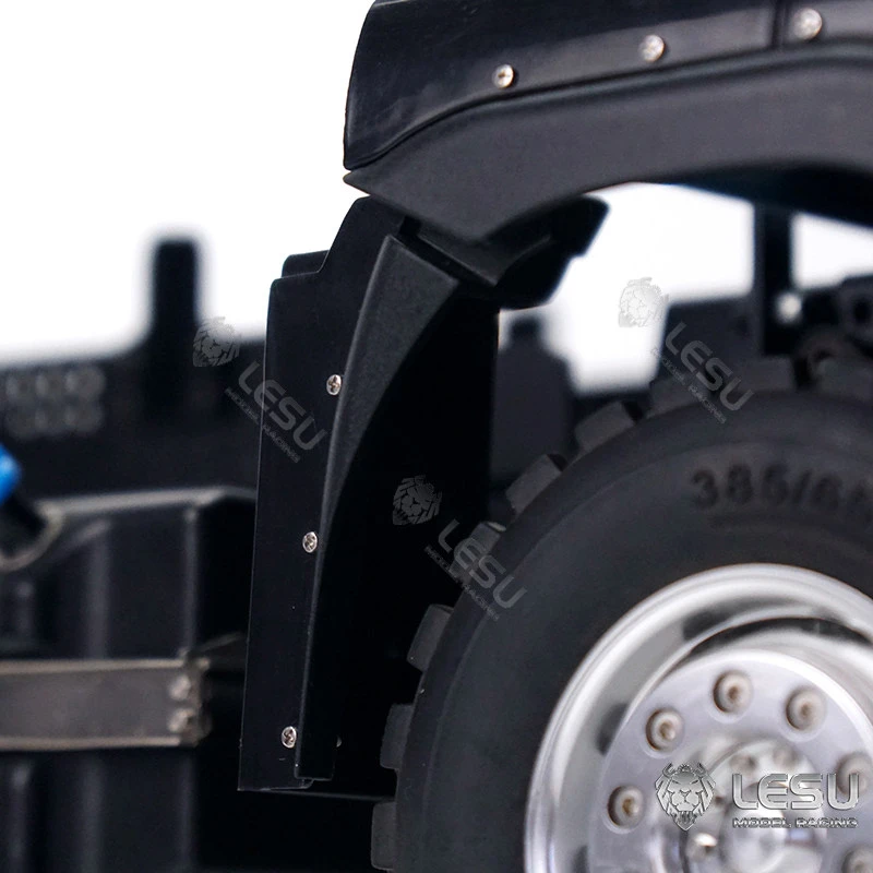RC 1/14 ABS-Kunststoff-Radabdeckung für Tamiya Hydraulikbagger, Lader, Muldenkipper, SCANIA, MAN, VOLVO Anhänger, Kipper, DIY-Teile – Detail 4