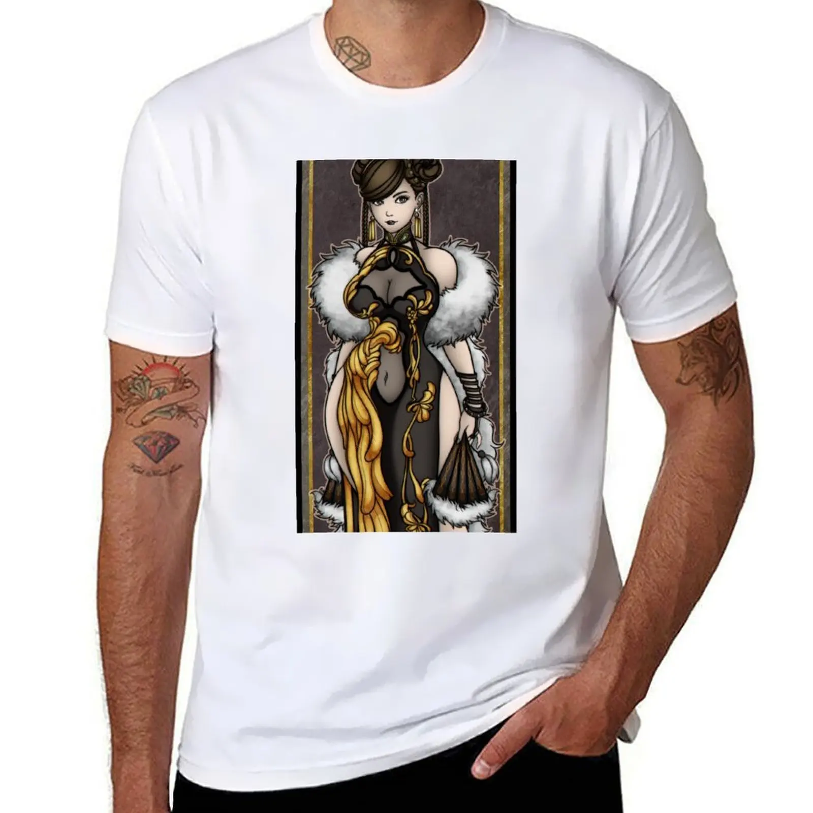 

Chun Li T-Shirt t shirt man cotton t shirt for man T-Shirt