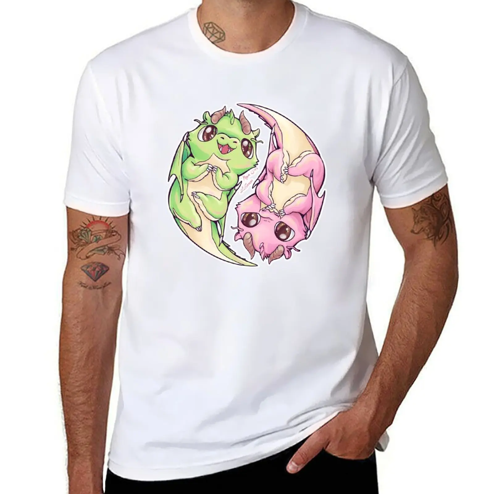 Squishy Dragons T-Shirt Anime t-shirt T-shirts man shirts graphic tees summer clothes shirts men