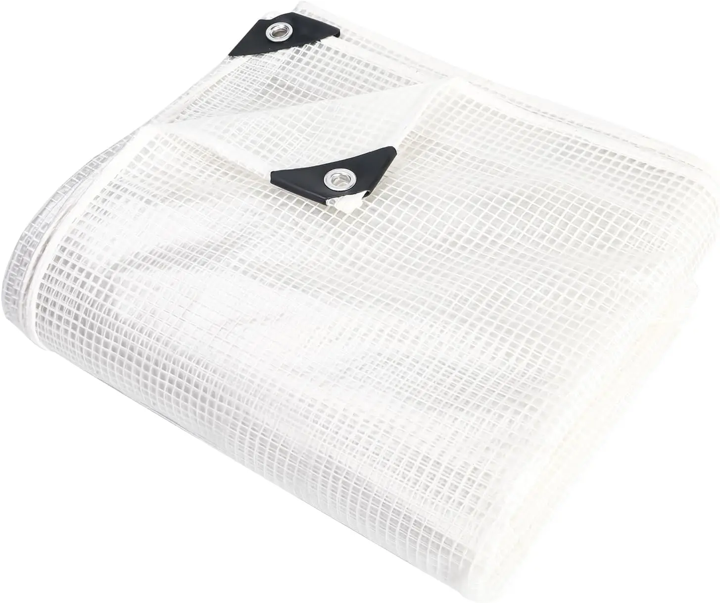 

Heavy Duty Clear Tarp 16x20FT, UV Resistant Waterproof for Garden Outdoor Yard with Grommets