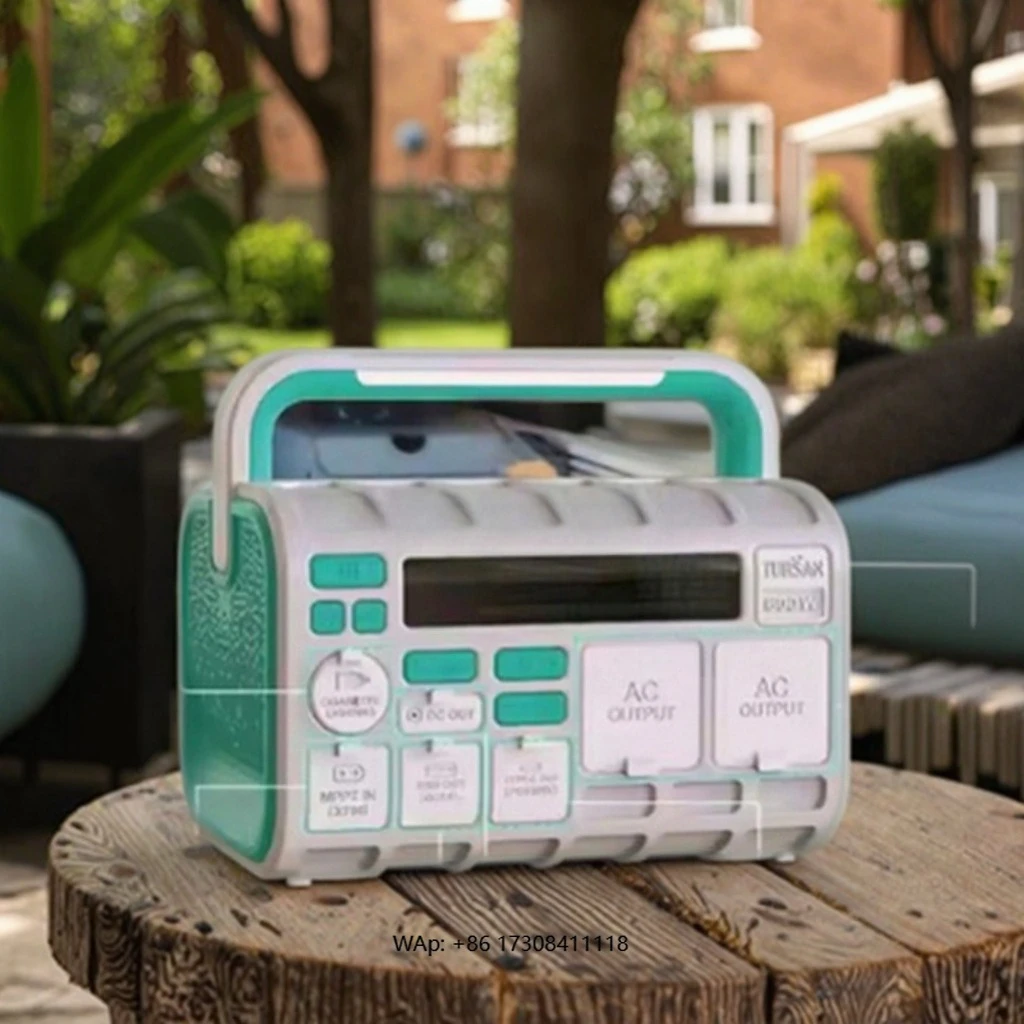 

Universal Solar Silent Mobile Mini Generator 360w 600w Multi-port Fast Charging Portable Power Station