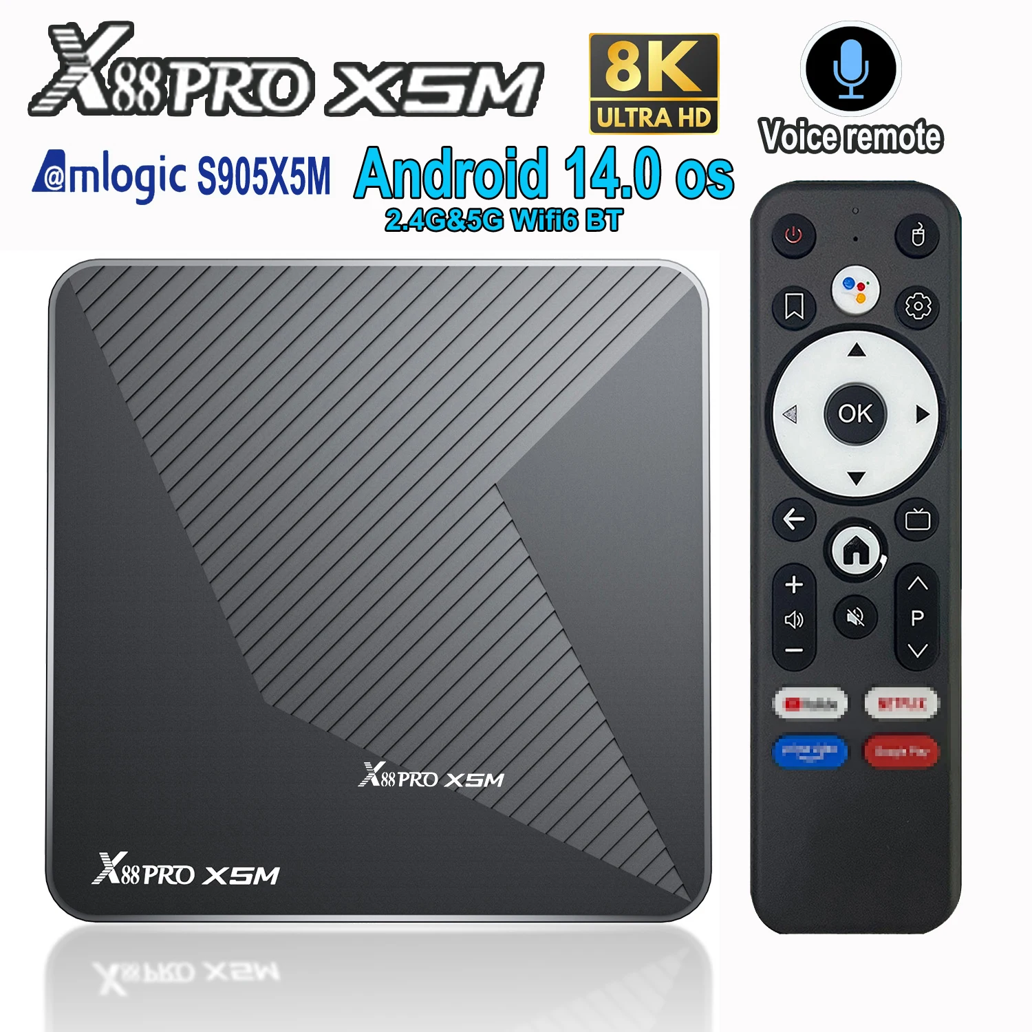 X88 Pro X5M Android…