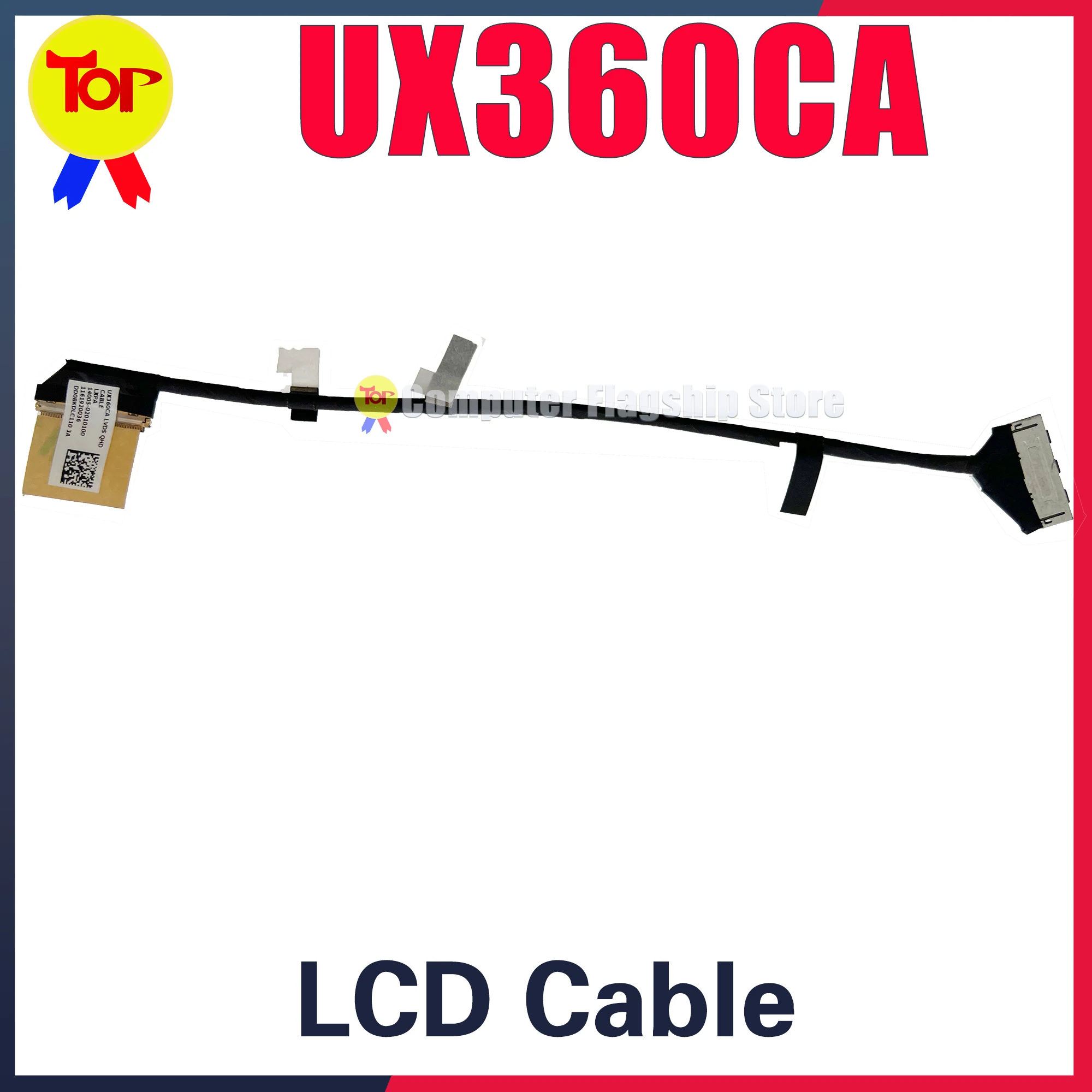 ASUS UX360CA UX360UA UX360CAK UX360UAK UX360U UX360C 14005-02010100 1422-02NS0AS 14005-0201040 cavo per schermo Video LCD LED per Laptop