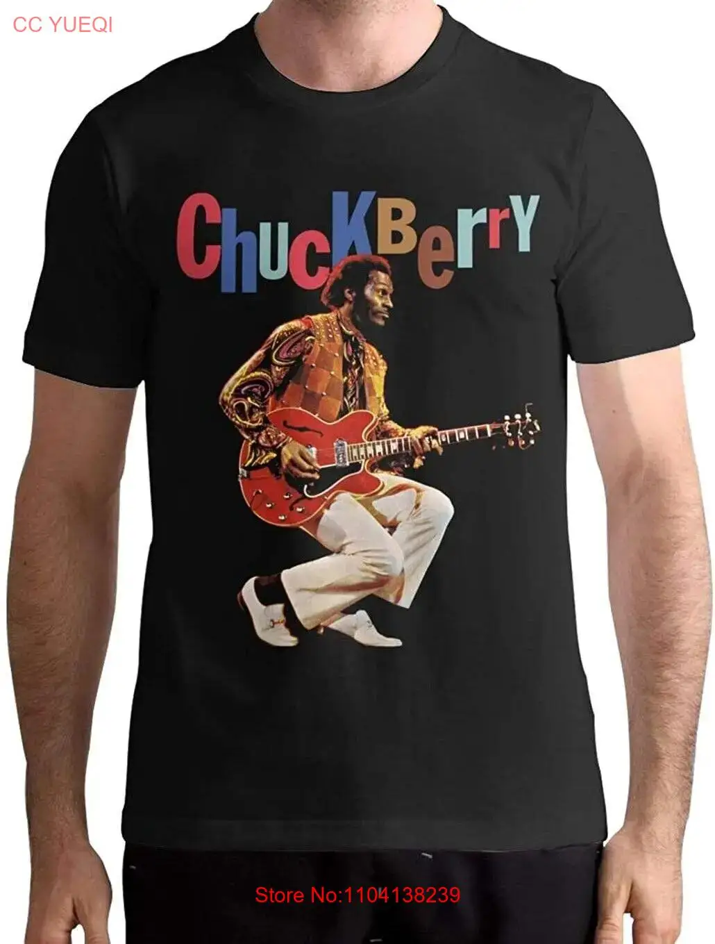 Chuck Berry T Shirt Mens