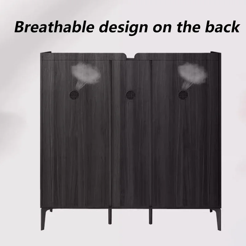 Storage Shelf Large Shoe Cabinets Behind Door Shoe Cabinets Modern Luxury Home Furniture Cabinet Space-saving Cabinet Vertical