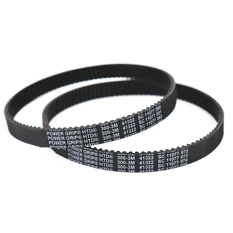 

PowerGrip HTD Toothed Timing Belt 582-3M 585-3M 591-3M 594-3M 597-3M for 3D Printer Sander Motor Generator - Machine Tools
