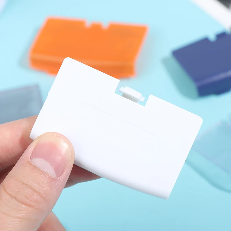 1Pc Plastic Game Battery Cover For GBA Battery Case Door Replacement Back Door Case Repair