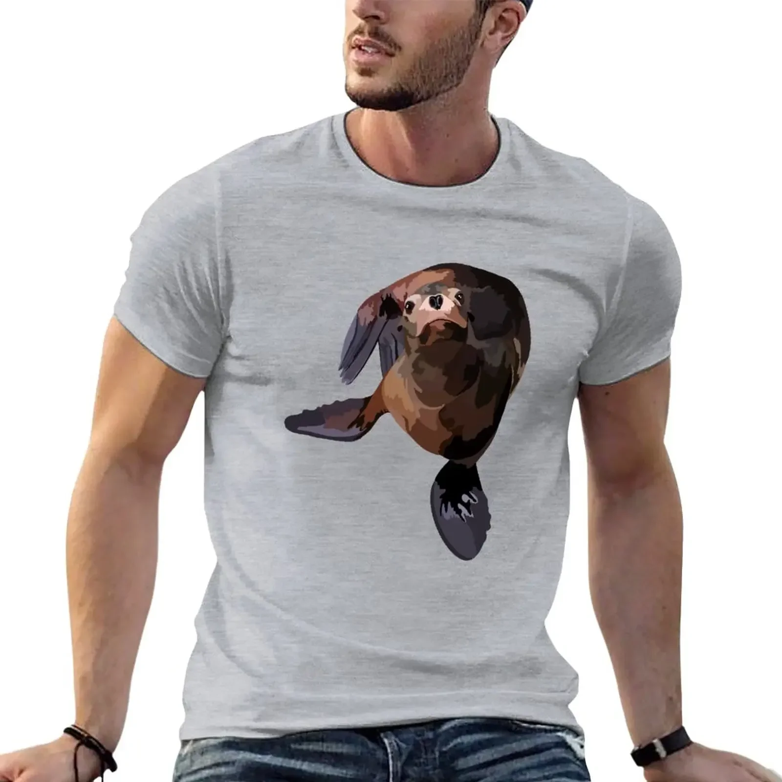 S is for Sealion T-Shirt aesthetic clothes customs kawaii clothes mens graphic t-shirts funny