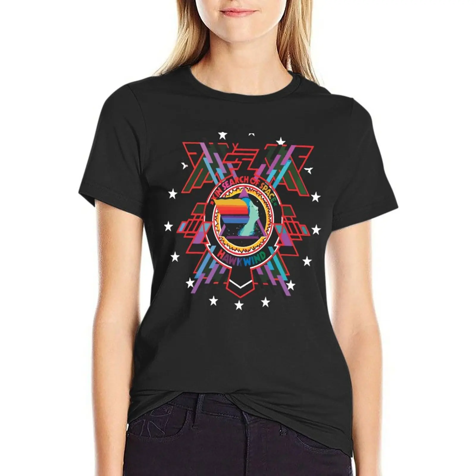 

Hawkwind – In Search Of Space Classic T-shirt korean fashion plus size tops t-shirts for Women pack