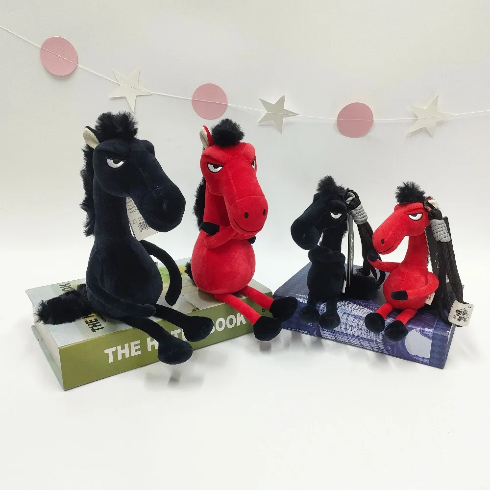 พวงกุญแจม้าการ์ตูน ปีม้า 2026 ตุ๊กตาม้าแฟนซีสุดน่ารัก สไตล์แฟนตาซี ตุ๊กตาโพนี่ขนนุ่ม ของตกแต่งกระเป๋าเป้ ของขวัญคริสต์มาสและปีใหม่