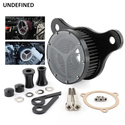 Air Filter Motorcycle Air Cleaner Intake System For Harley Sportster XL 1200 883 Iron 48 72 Seventy-Two Forty-Eight 1991-2023