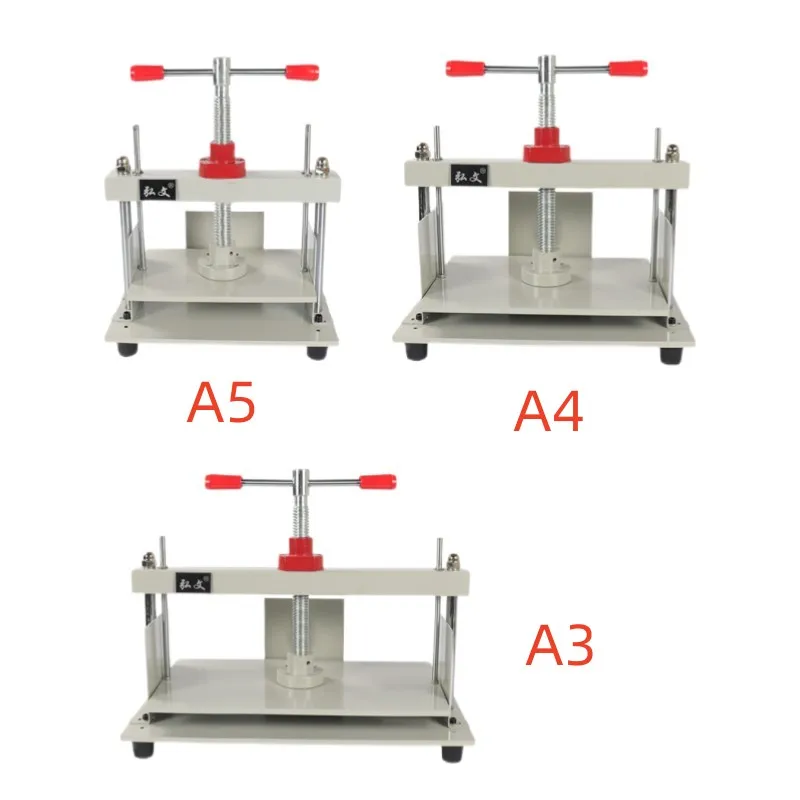 

A3/4/5 size Manual flat paper press machine for photo books, invoices, checks, booklets, Nipping machine