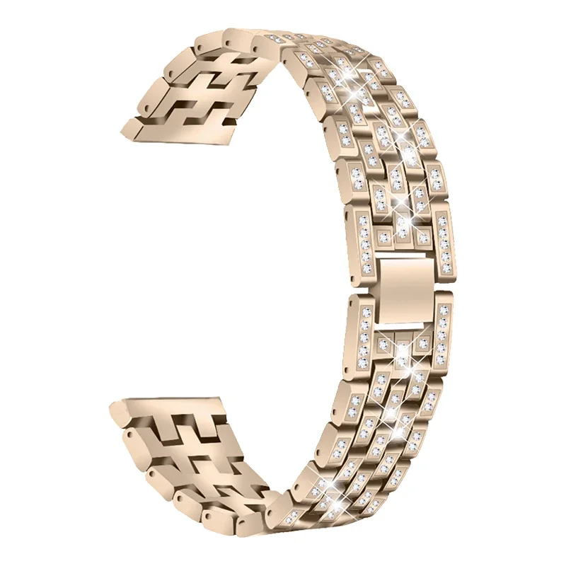 الماس سوار معدني لساعة هواوي GT 5 41 مللي متر حزام الساعات لهواوي ساعة GT5 برو 42 مللي متر معصمه هواوي ساعة gt 4 41 مللي متر حزام