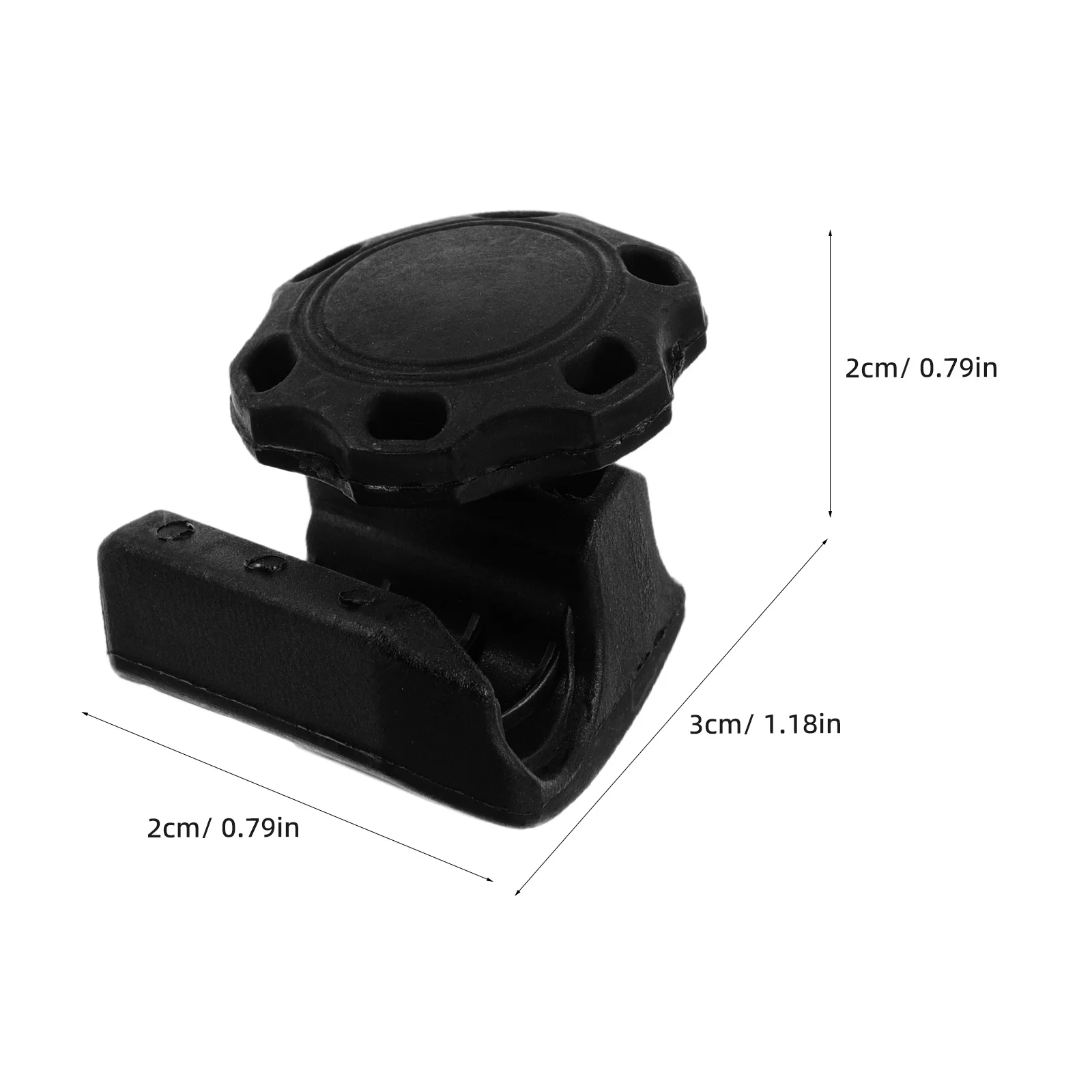 4-set voetbalvizierclips schroevenset zwarte plastic bevestigingsmiddelen veilige stabiele bevestiging voor reparatie van de voorruit