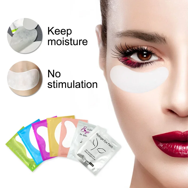 Seamulan 300Pairs/lots Eye Paper Patches Lint Hydrating Lash Extension Tip Sticker Under Eye Pads Eyelash Extension Makeup Tools