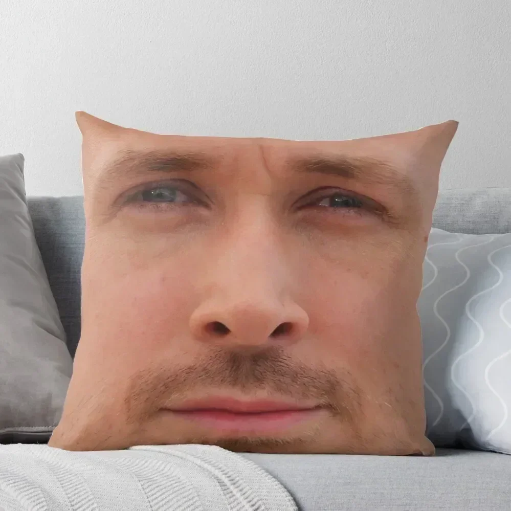 

Ryan Gosling Face Throw Pillow Cushion Covers For Living Room Christmas Pillows Pillowcases Cushion Covers Sofa pillow