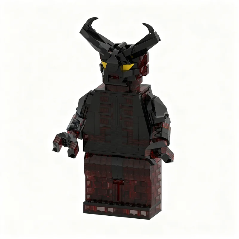 1106pcs MOC Scaled Minifigure Surtur Super Heroes Marvelled Model Building Blocks Architecture Christmas Gift DIY Toy Idea