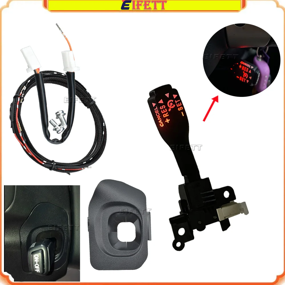 Cruise Control Switch 84632-34011 84632-34017 Steering Wheel Cover 45186-53030 For LEXUS CT200H 2014-2019