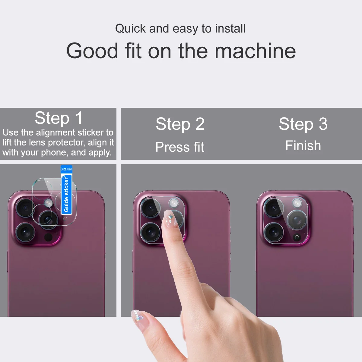 لهاتف Honor 400 Lite 5G زجاج عدسة IMAK عالي الوضوح زجاج فيلم العدسة #4