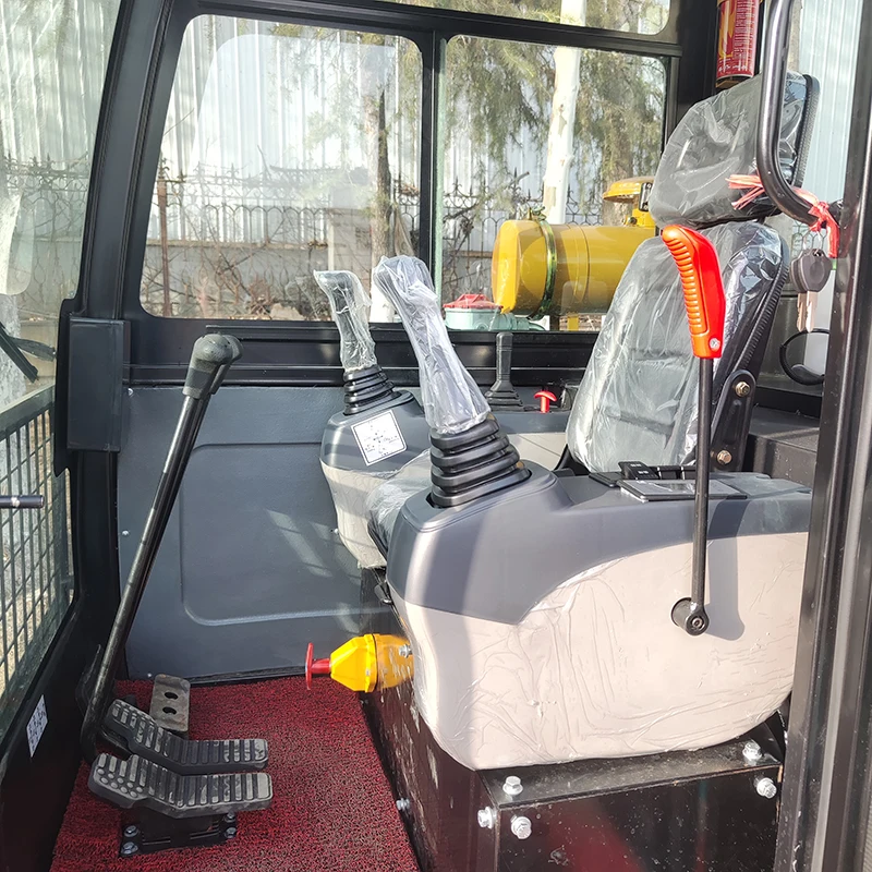 Customized Mini Excavator 3.5 Ton Small Digger Crawler Excavators For Household Farmland Garden Work And Construction Work