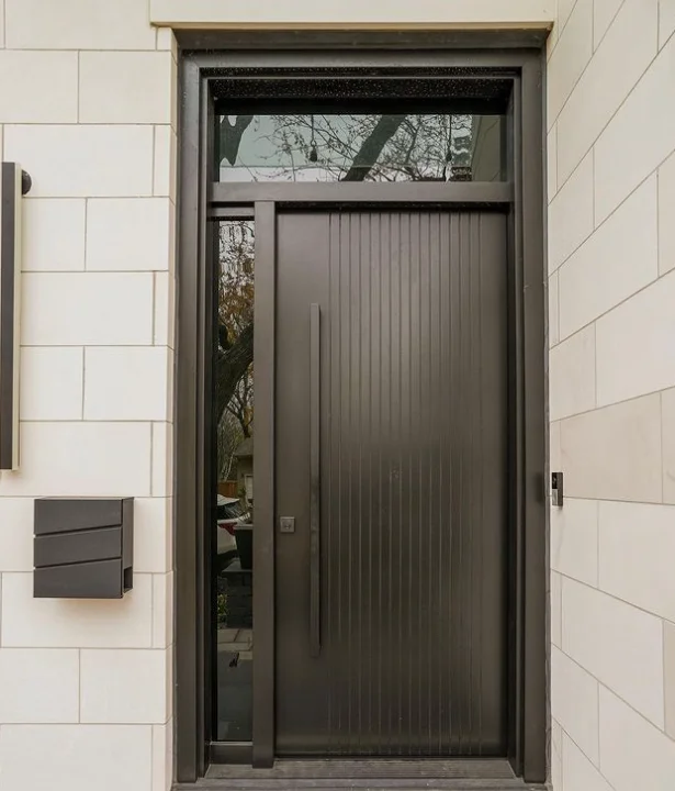 Customization Soundproof Insulated Stainless Steel Door Energy-Saving For Home Residence