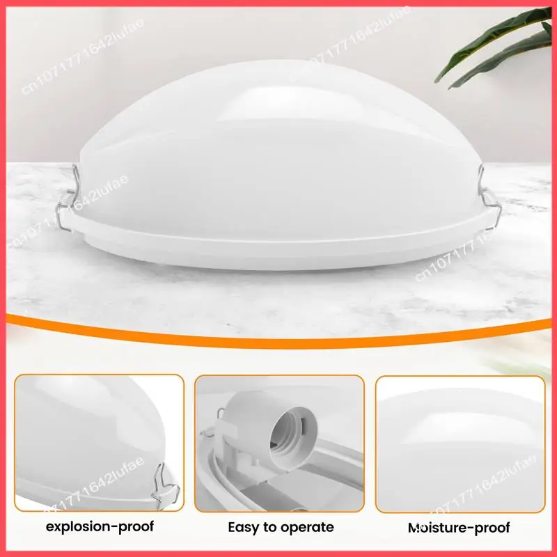 B52C Portable Plastic Sauna Light Baby Shower Sauna Explosion-Proof Light Lamp Steam Room Anti-Fog Light For Bathroom Use