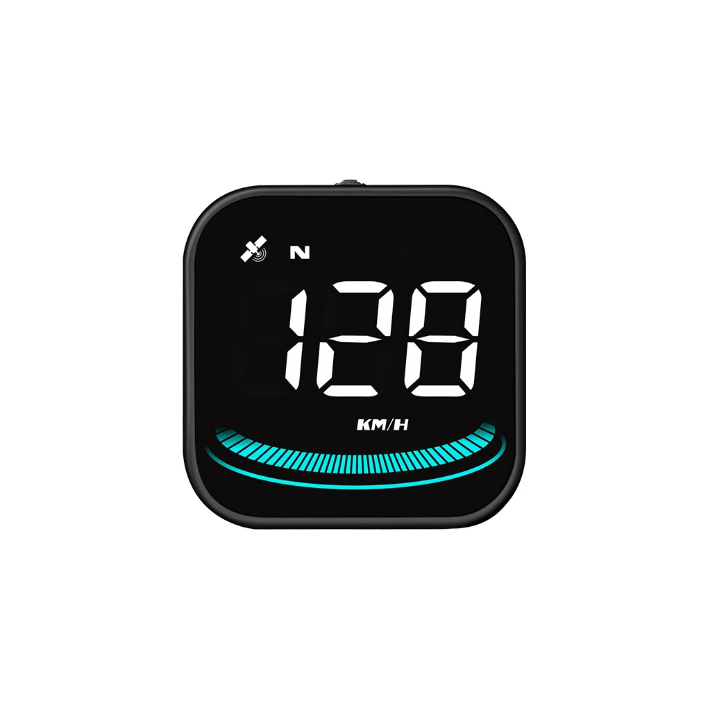 Car HUD Speedometer Odometer Head up Display Portable Overspeed Alarm