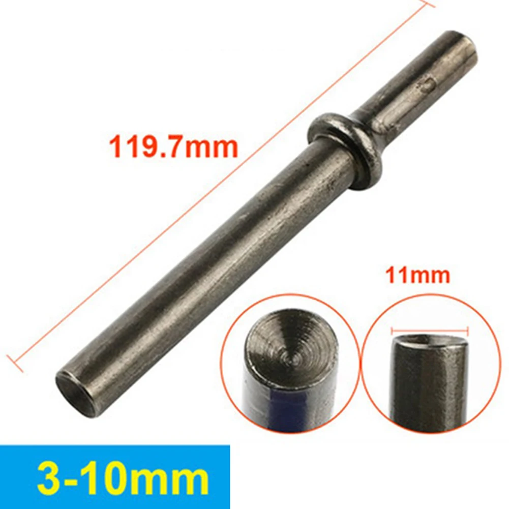 1PC Pneumatic Rivet เครื่องมือ Semi Hollow Solid Rivet หัว Pneumatic Hammer Impact Rivet Nut เครื่องมือ