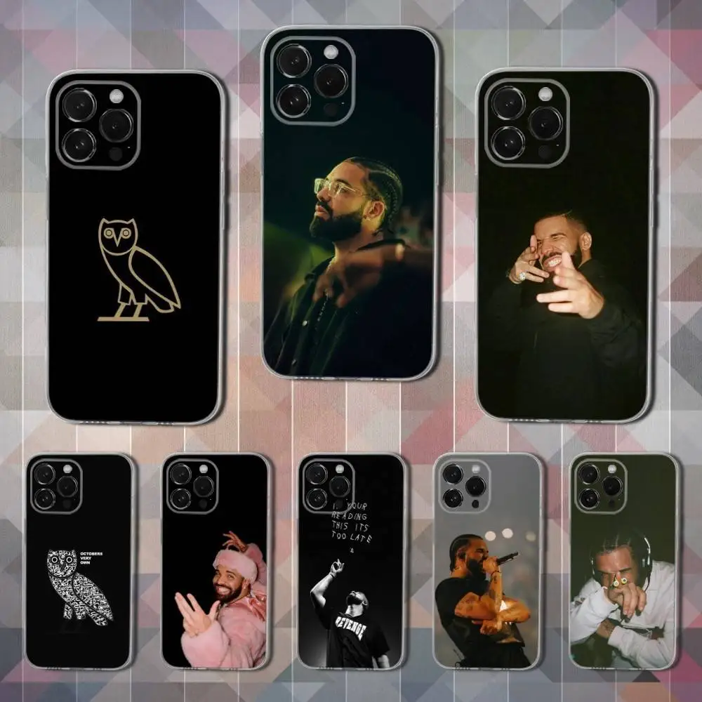 

Rapper D-Drakes Hot Phone Case For iPhone 16,15,14,13,12,11,17 Pro,Max,Plus,X,XS,XR,SE,Mini Transparent Soft Cover